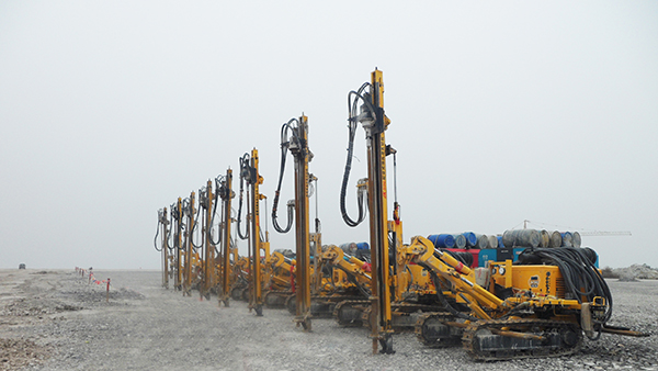  JK590三河施工現場